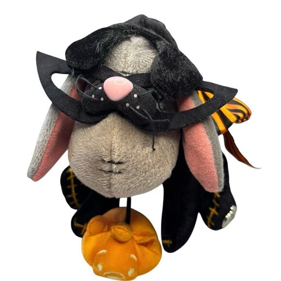 Disney World Resort Winnie the Pooh 7" Halloween Eeyore Bean Bag Plush 2002 - Picture 1 of 8